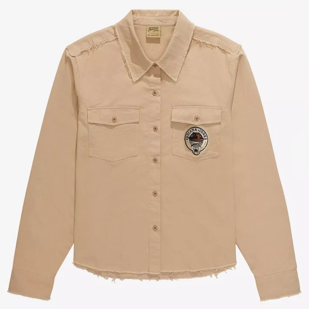 Indiana Jones Patch Utility Overshirt Our Universe